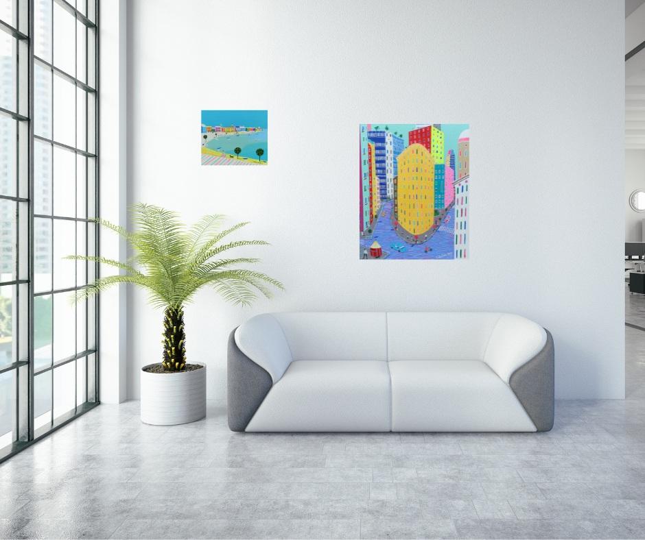 In The Heart Of Everything, Painting, Acrylic on Canvas For Sale 2