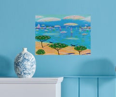 Melodies Of The Sea, Painting, Acrylic on Canvas