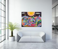 Il mio regno, Pittura, Acrilico su tela