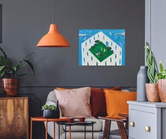 The Secret Garden, Painting, Acrylic on Canvas