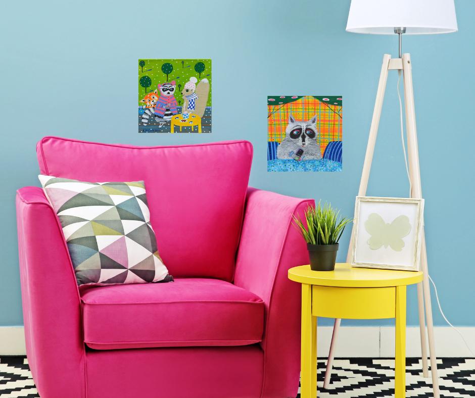 Il quadro ha una profondità di 2 cm e può essere appeso senza una cornice aggiuntiva, inoltre tutti i lati del quadro sono dipinti.    Il dipinto è firmato sul fronte e sul retro.    È incluso anche un certificato di autenticità firmato.   