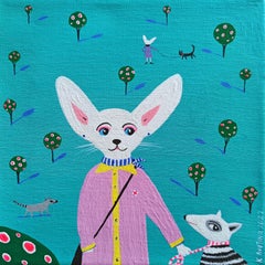 You're My Best Friend, Beatrice!, Painting, Acrylic on Canvas