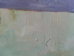 all she wanted was a garden party..., Painting, Oil on Wood Panel