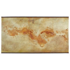 Katrina King Modern Abstract Painting on Steel, 2010