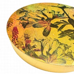 Numéro 4 Piccolo Giardino Botaniques, Bourgogne, Papillons, Floraux, Or