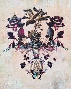 Stai Fuori dal Mio Giardino Numero 1 (Botanicals, Burgundy, Butterflies 50% OFF)