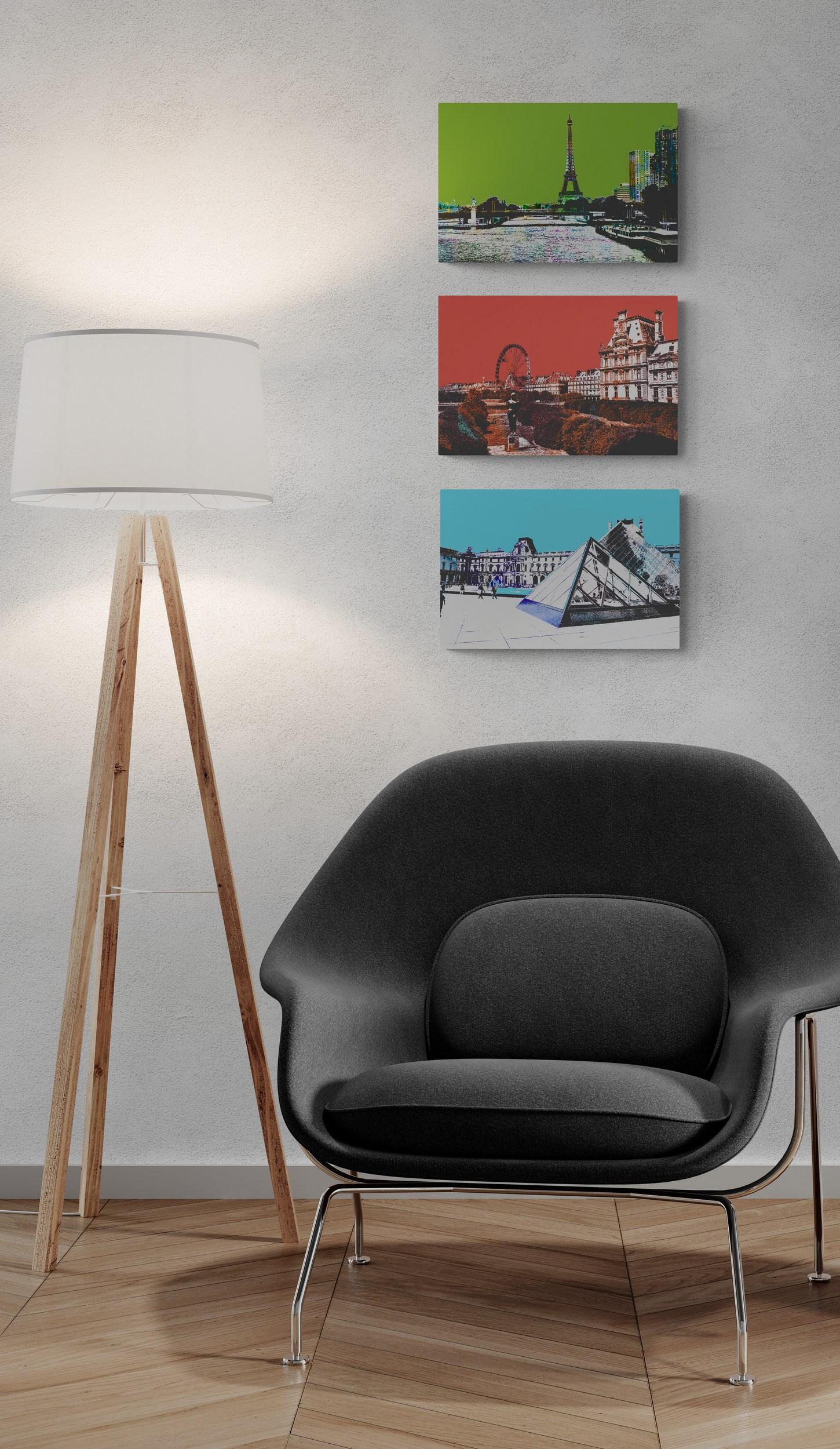 C'est Libérateur  (Paris, Olympic Games, Louvre, Pop Art, Metal Print, ~40% OFF) 10
