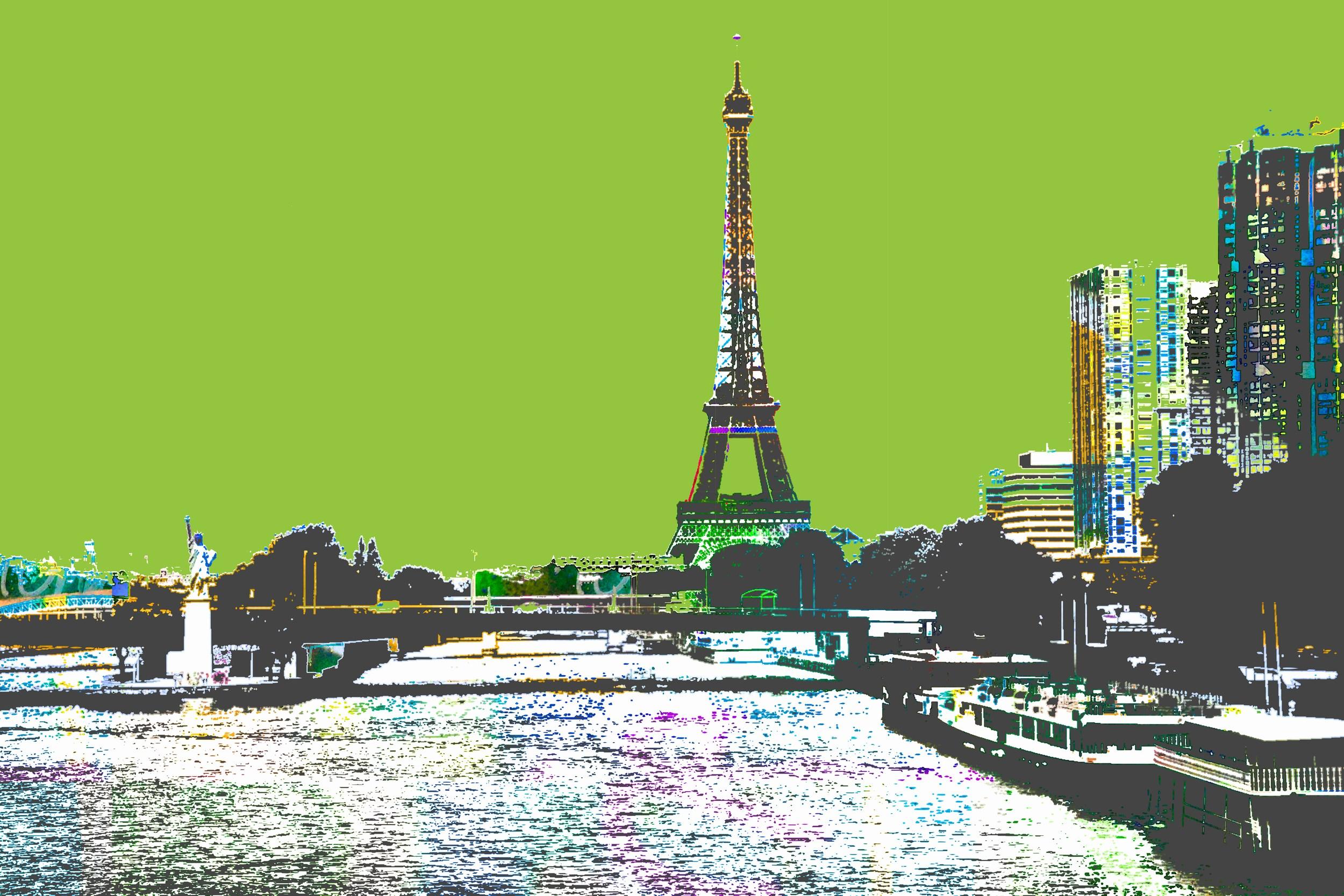 C'est Libérateur  (Paris, Olympic Games, Louvre, Pop Art, Metal Print, ~40% OFF) 1