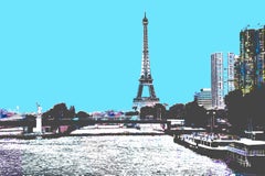 C'est Libérateur  (Paris, Olympic Games, Louvre, Pop Art, Metal Print, ~40% OFF)