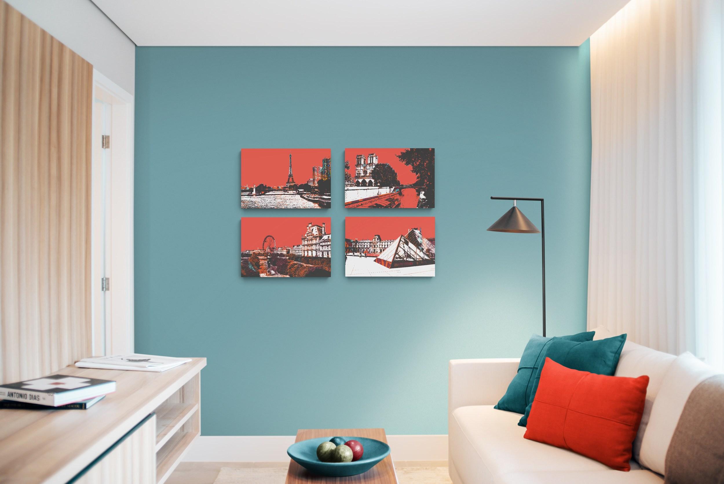 Grande Dame  (Paris, Olympic Games, Louvre, Pop Art, Metal Print, ~40% OFF) 10