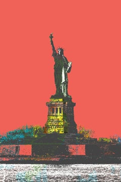 I Heart NY No. 2 (Paesaggio urbano, Street Art, Vibrante, Graffiti, Stampa su metallo)