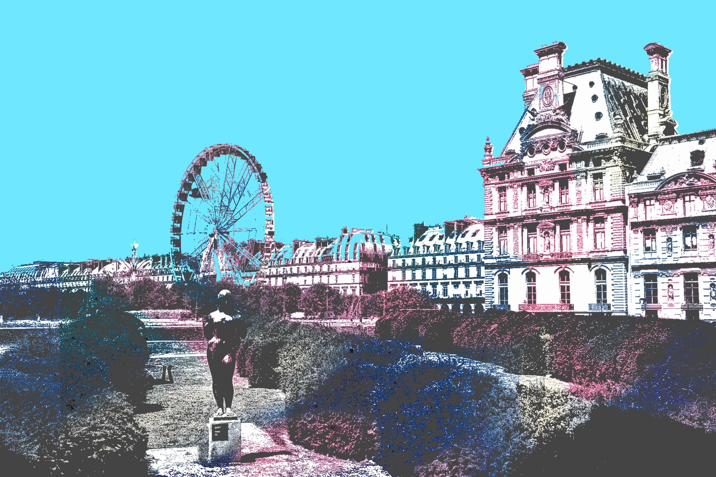 La Vie Est Belle (Paris, Olympic Games, Louvre, Pop Art, Metal Print, ~40% OFF) 2