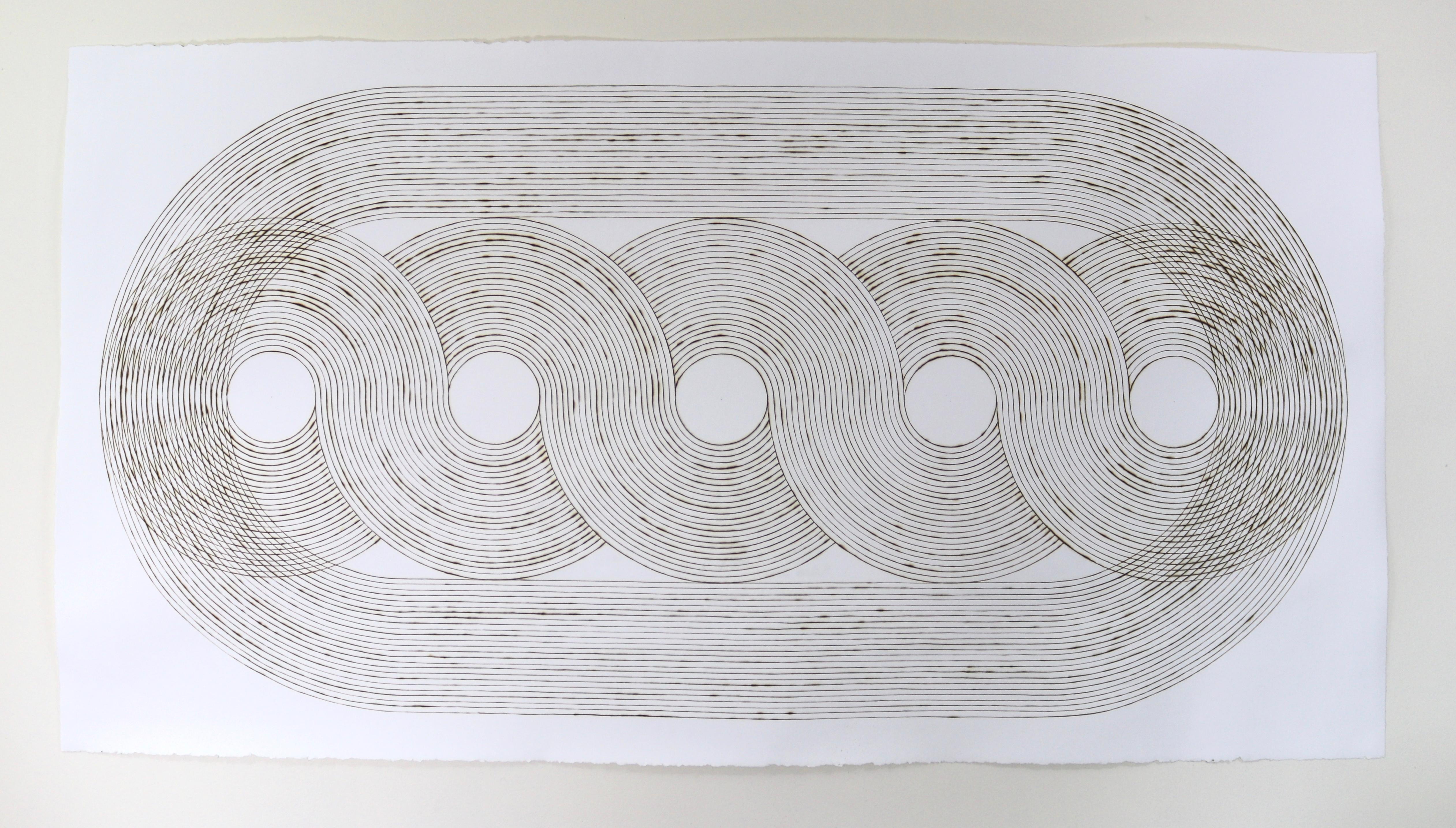 All Contained - Abstrait Art par Katrine Hildebrandt