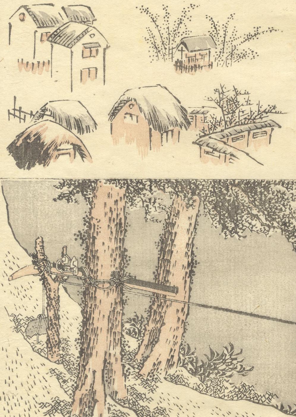 hokusai landscape