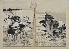 Fugaku Hyakkei - Woodcut Print by Katsushika Hokusai - Early 19th Cent.