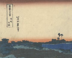 Hokusai, 19th Century, Japanese Woodblock Print, Ukiyo-e, Landscape, Mount Fuji