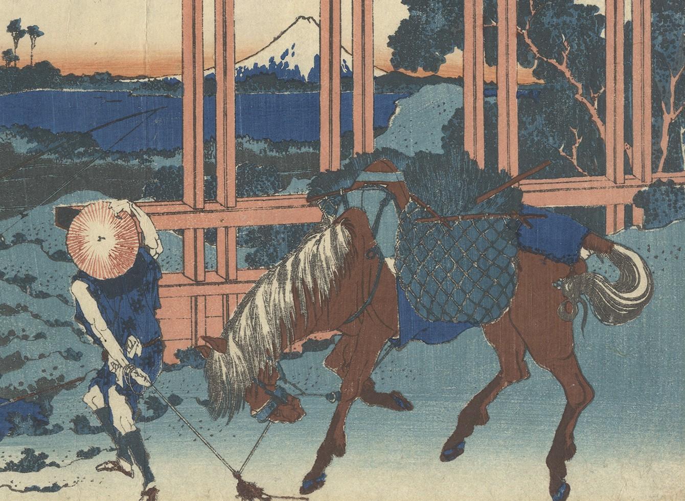 hokusai woodblock prints
