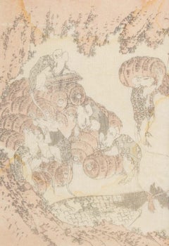 xilografías manga de Hokusai, 3