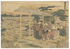 Katsushika Hokusai, Kanadehon Chushingura, Japanese Woodblock Print, Act VI, Edo