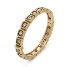Katy Briscoe 18k Gold 2 Ct Tw Diamond Bangle