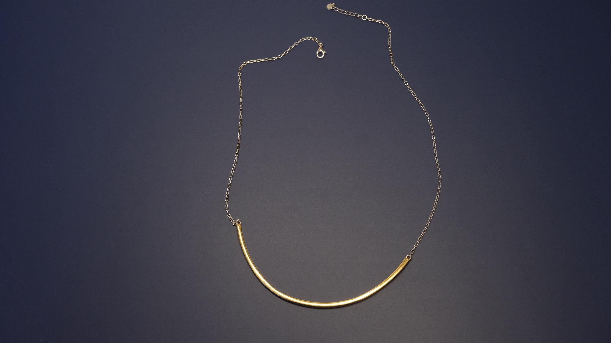 Katy Necklace II, 18k Gold, White Gold For Sale 1
