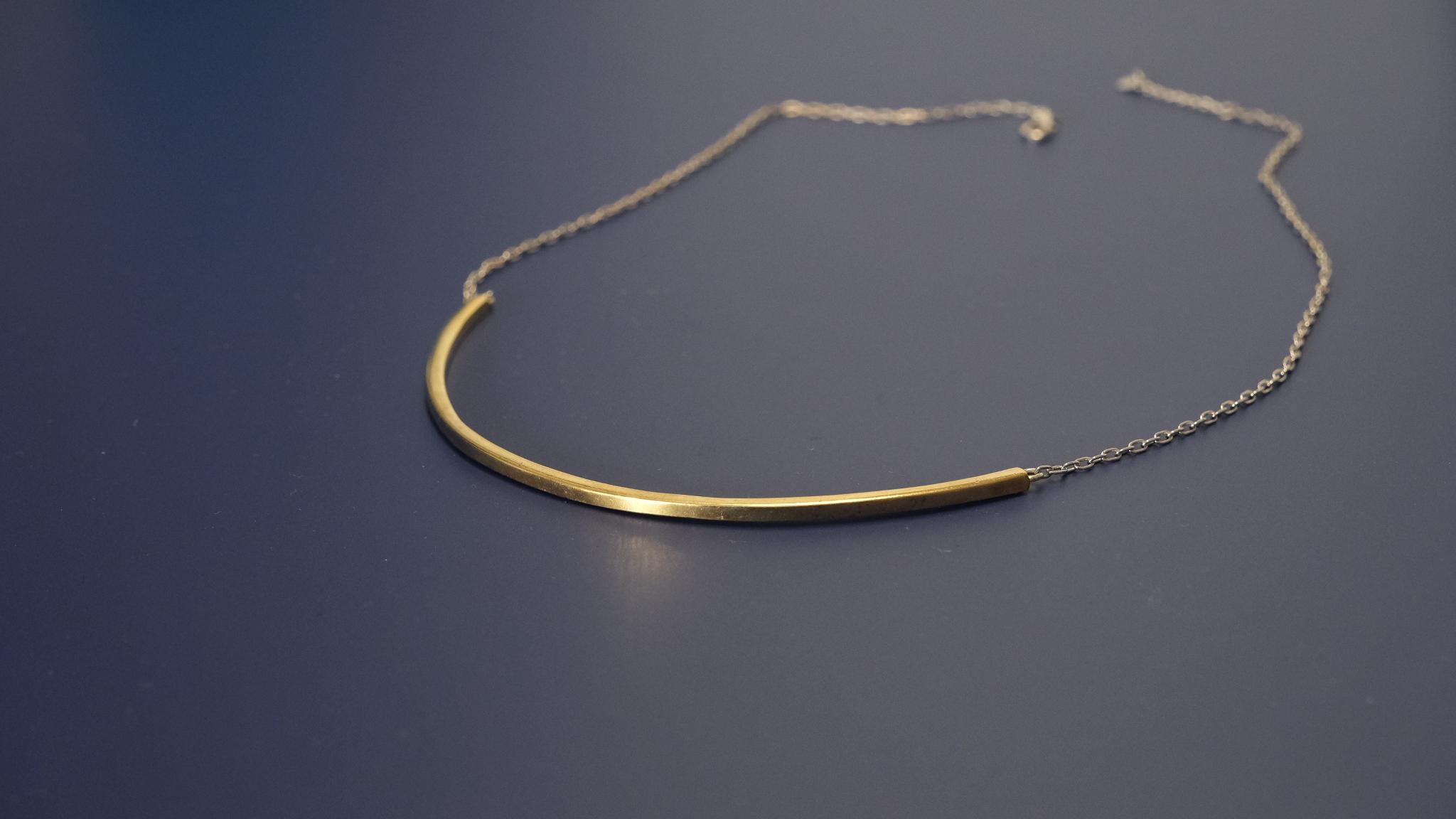 Katy Halskette II, 18 Karat Gold, Weißgold im Angebot 2