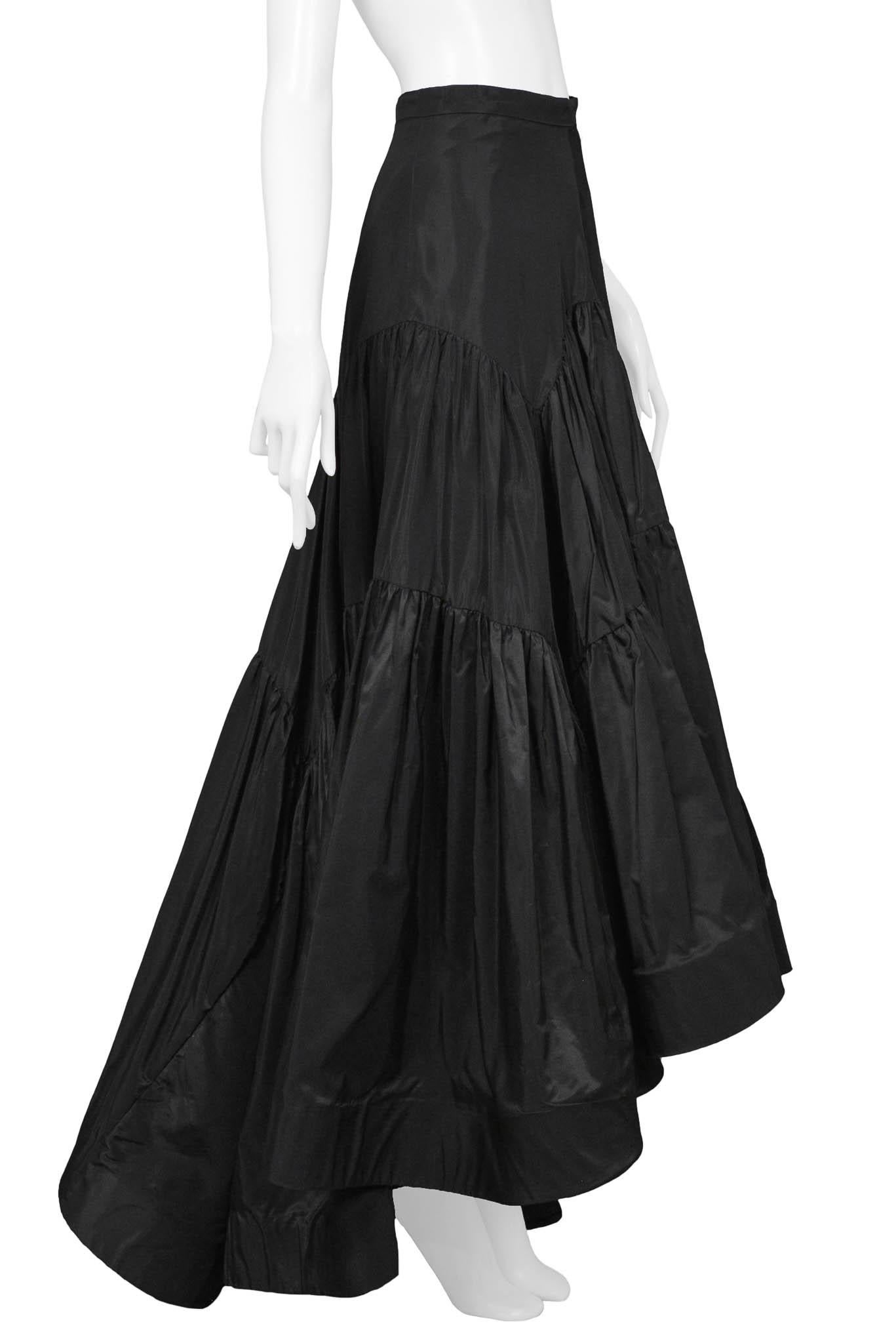 Katy Rodriguez Black Ball Gown Skirt For Sale 1
