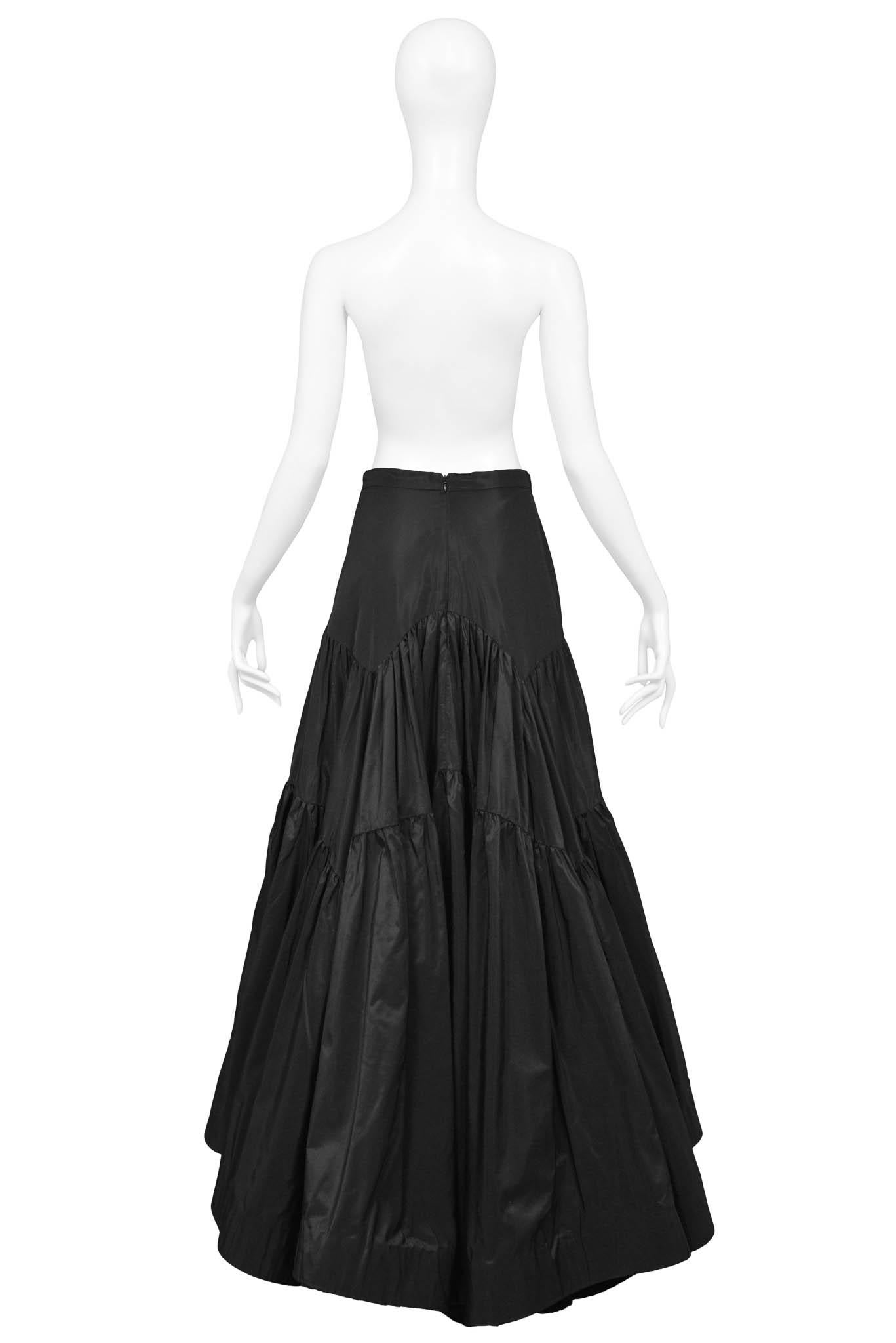 Katy Rodriguez Black Ball Gown Skirt For Sale 2