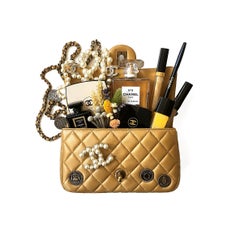Chanel Gold Bag - 1,798 For Sale on 1stDibs
