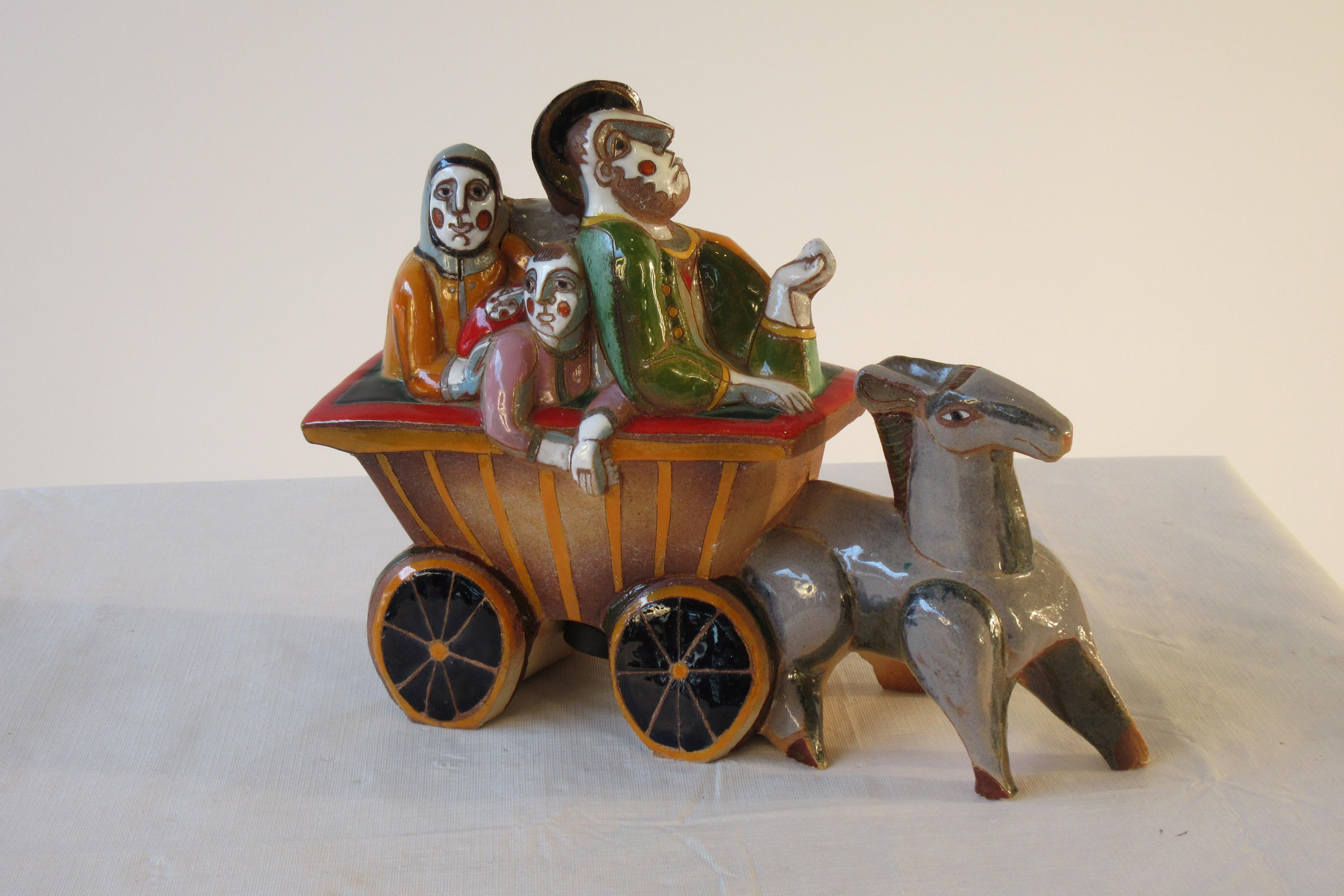 Russian artist Katya Apekina ceramic bank.