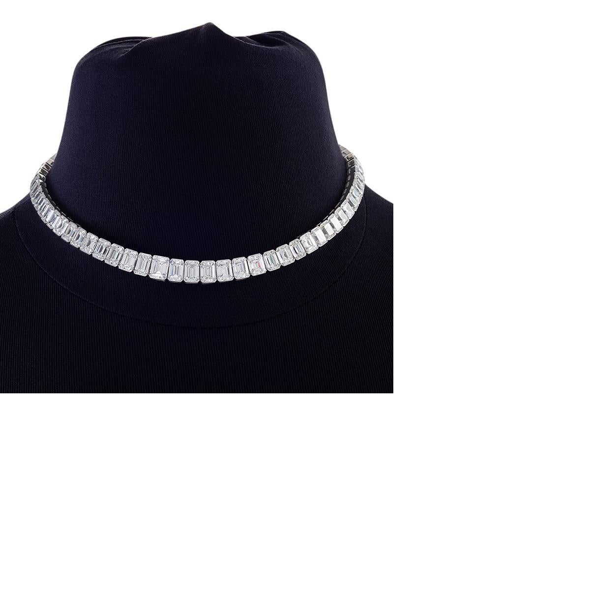 riviere diamond necklace