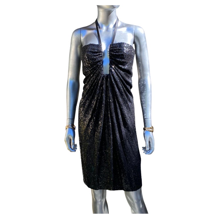 leather sequin dress A Sequin Dress + Leather Jacket for Take 5