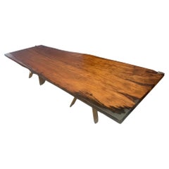 Tavolo da pranzo Kauri in legno massiccio di Kauri antico