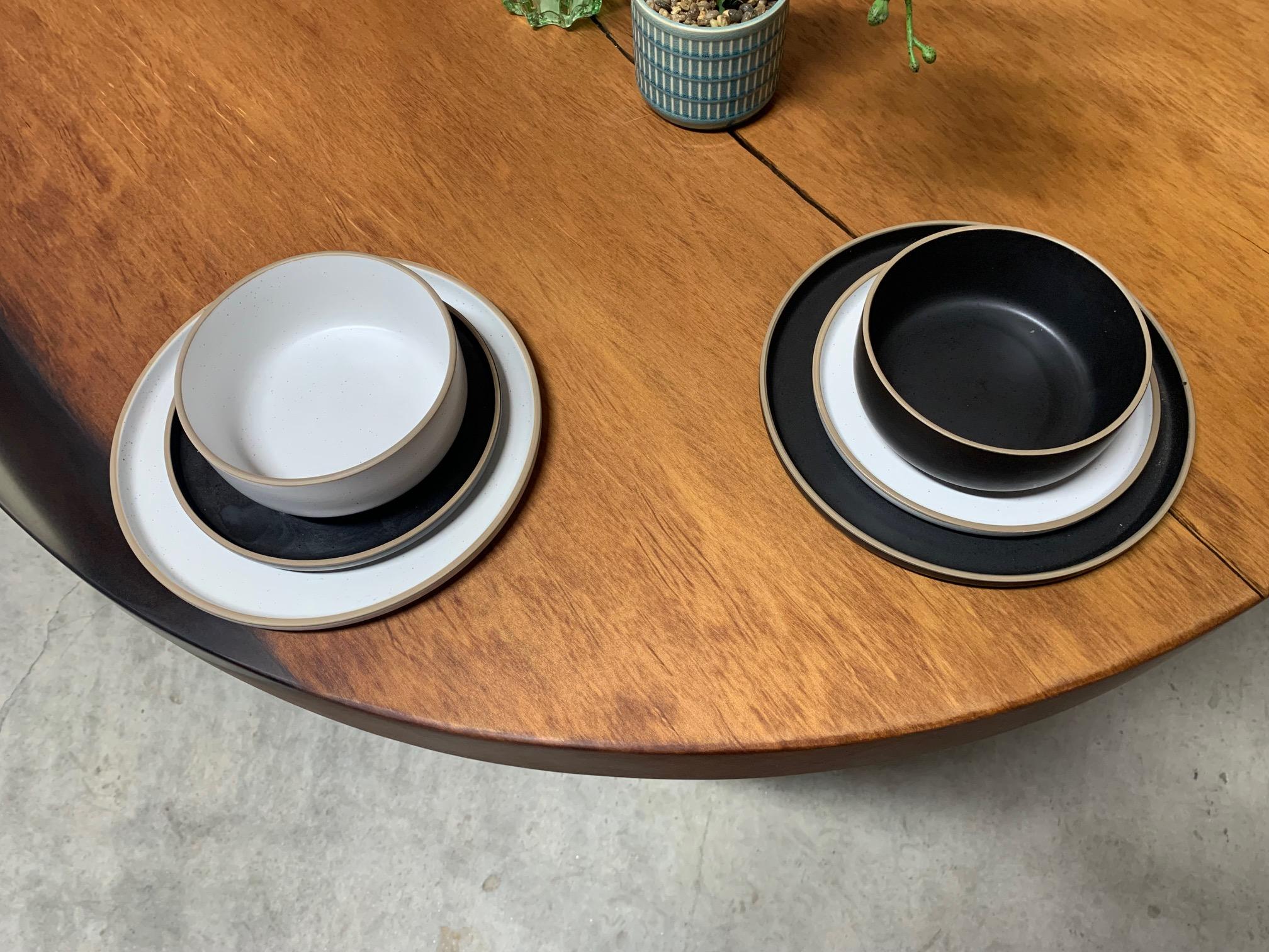 Kauri Round Dining Table 1.4m diameter in Solid Ancient Kauri Wood For Sale 5