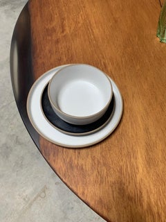 Kauri Round Dining Table 1.4m diameter in Solid Ancient Kauri Wood