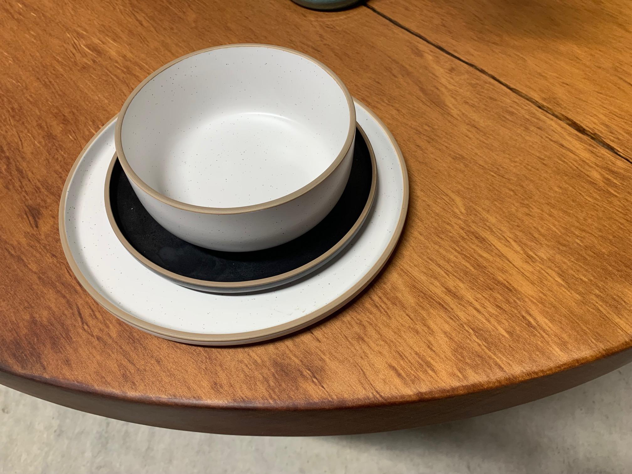 New Zealand Kauri Round Dining Table 1.4m diameter in Solid Ancient Kauri Wood For Sale