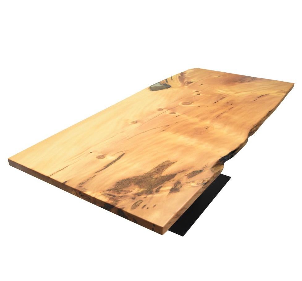 Kauri Wood with Resin Dinning Table For Sale at 1stDibs kauri wood
