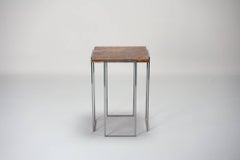 Kaus Cromo, Persian Onyx Side Table By DFdesignlab Handmade in Italy