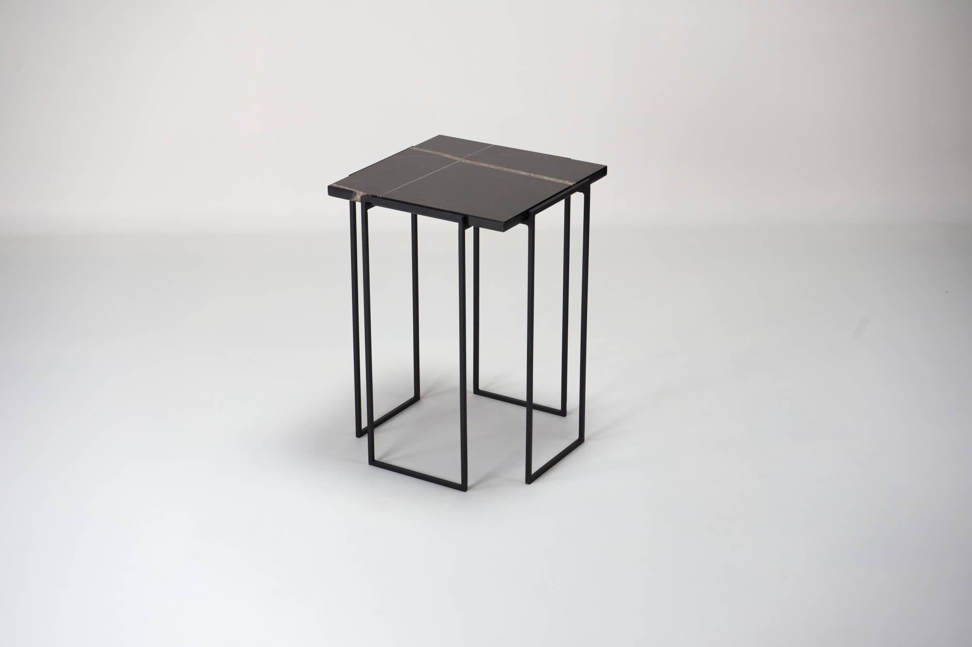 Modern Kaus, Sahara Noir Side Table For Sale