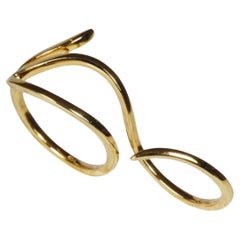 Kavant & Sharart 18k Yellow Gold Le Phoenix Double Wrap Ring