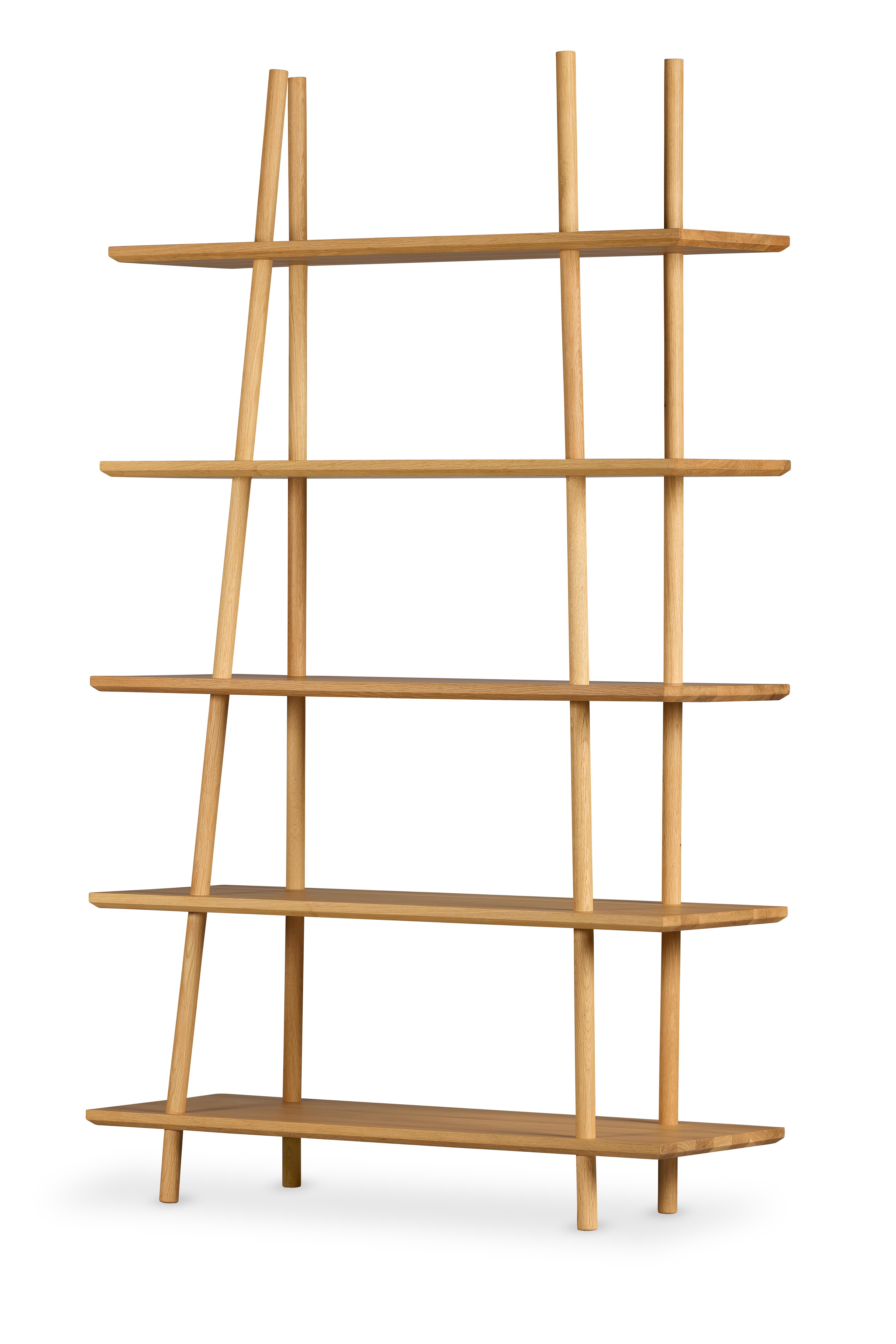 Kavel Kitaplık/Büfe - 120 cm Genişlik, Masif Ahşap Meşe, Naturel Cila Turco en venta