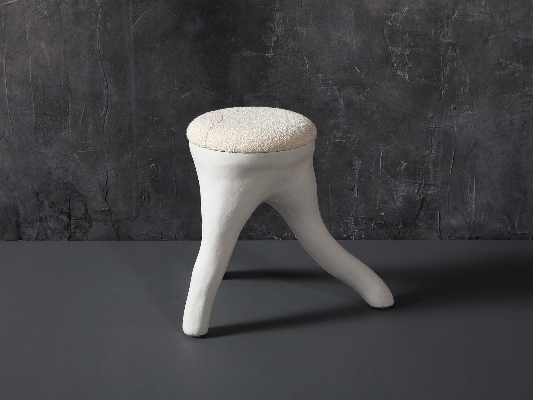 Upholstery Kavrn Stool For Sale