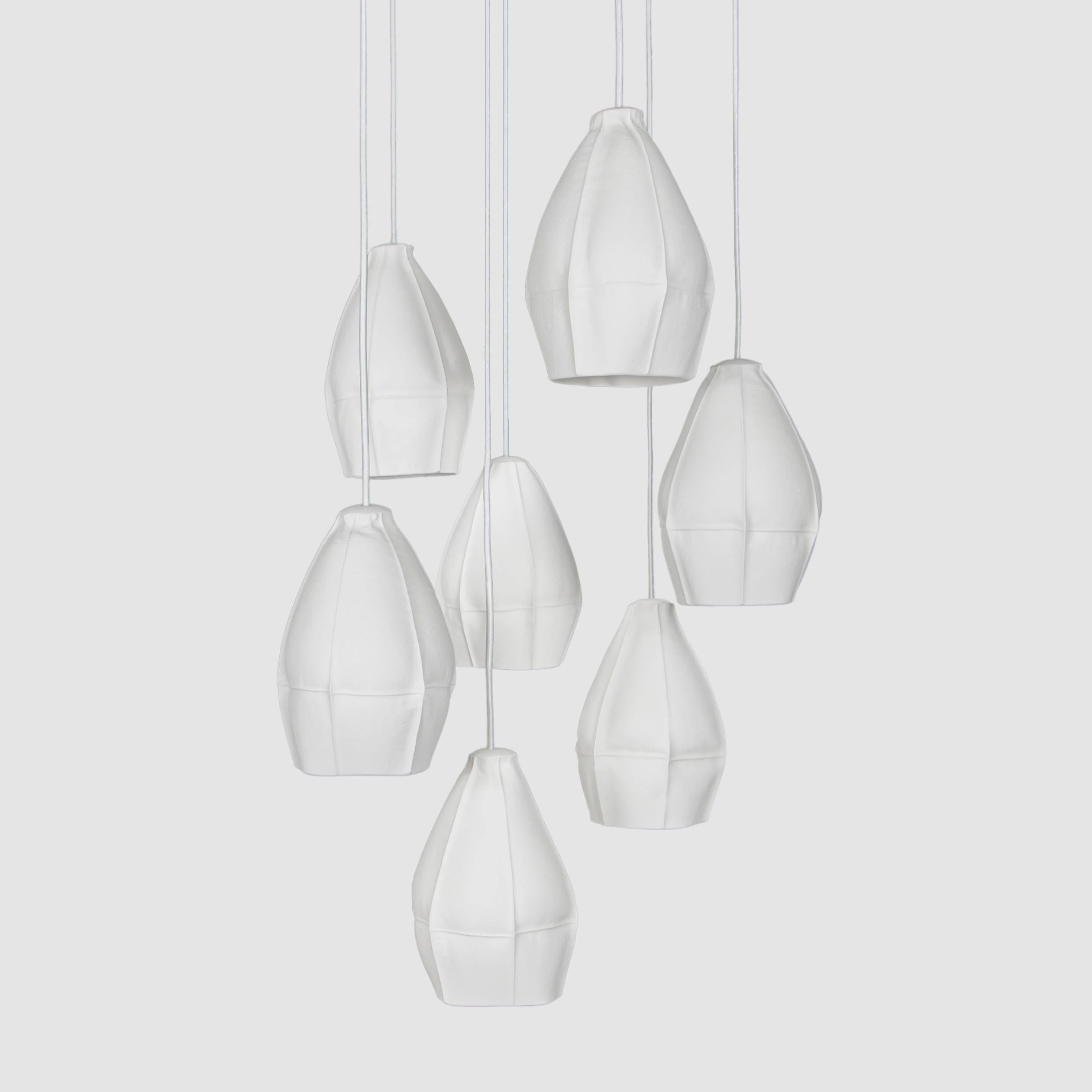 Modern Kawa Pendant Cluster from Souda, Cluster of 7, Made to Order For Sale