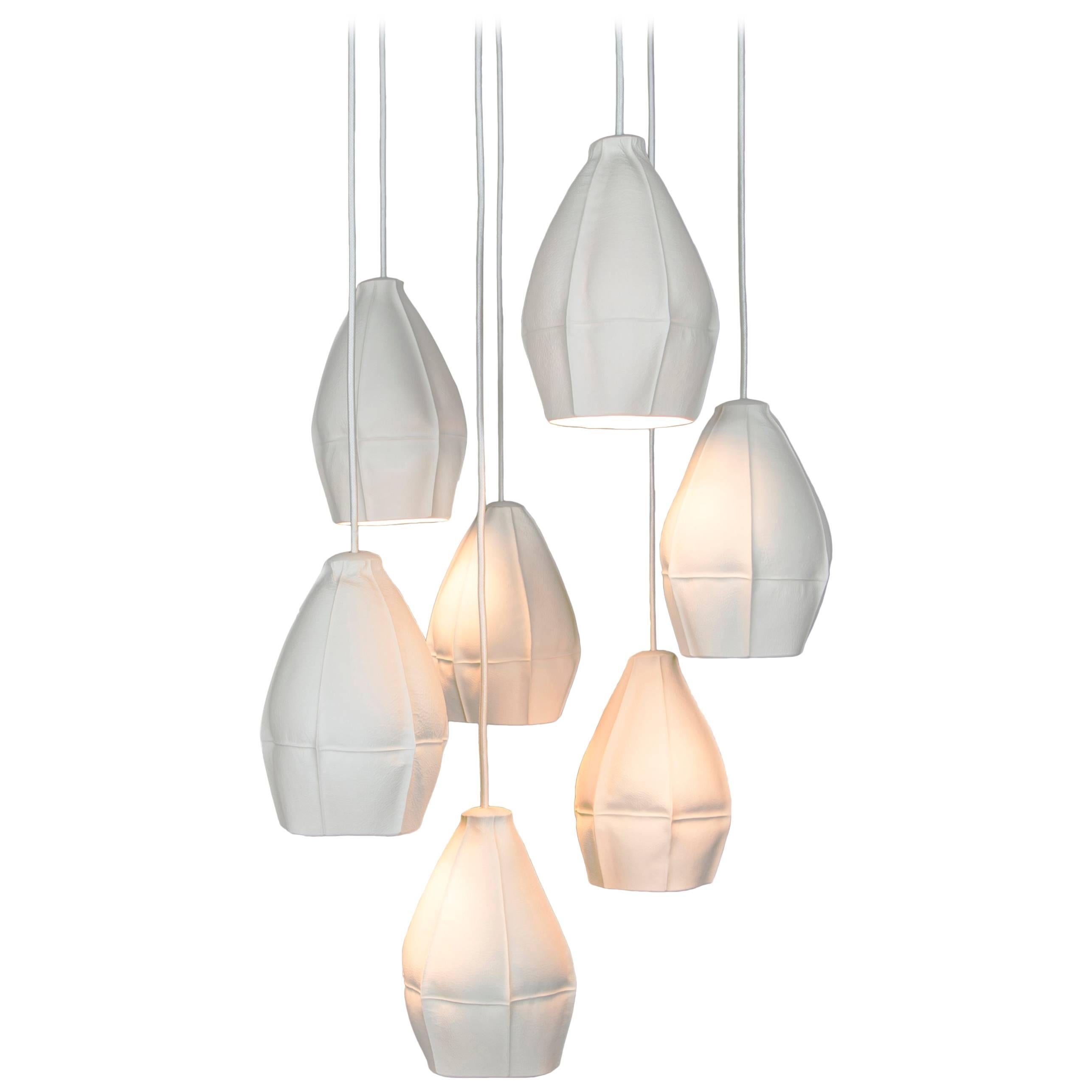Kawa Pendant Cluster from Souda, Cluster of 7, Made to Order For Sale