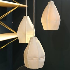 Kawa Pendant Light Cluster of Three from Souda, Black Cord, Made to Order