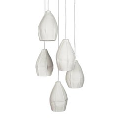 Kawa Pendants from Souda, Cluster of Five, Made to Order