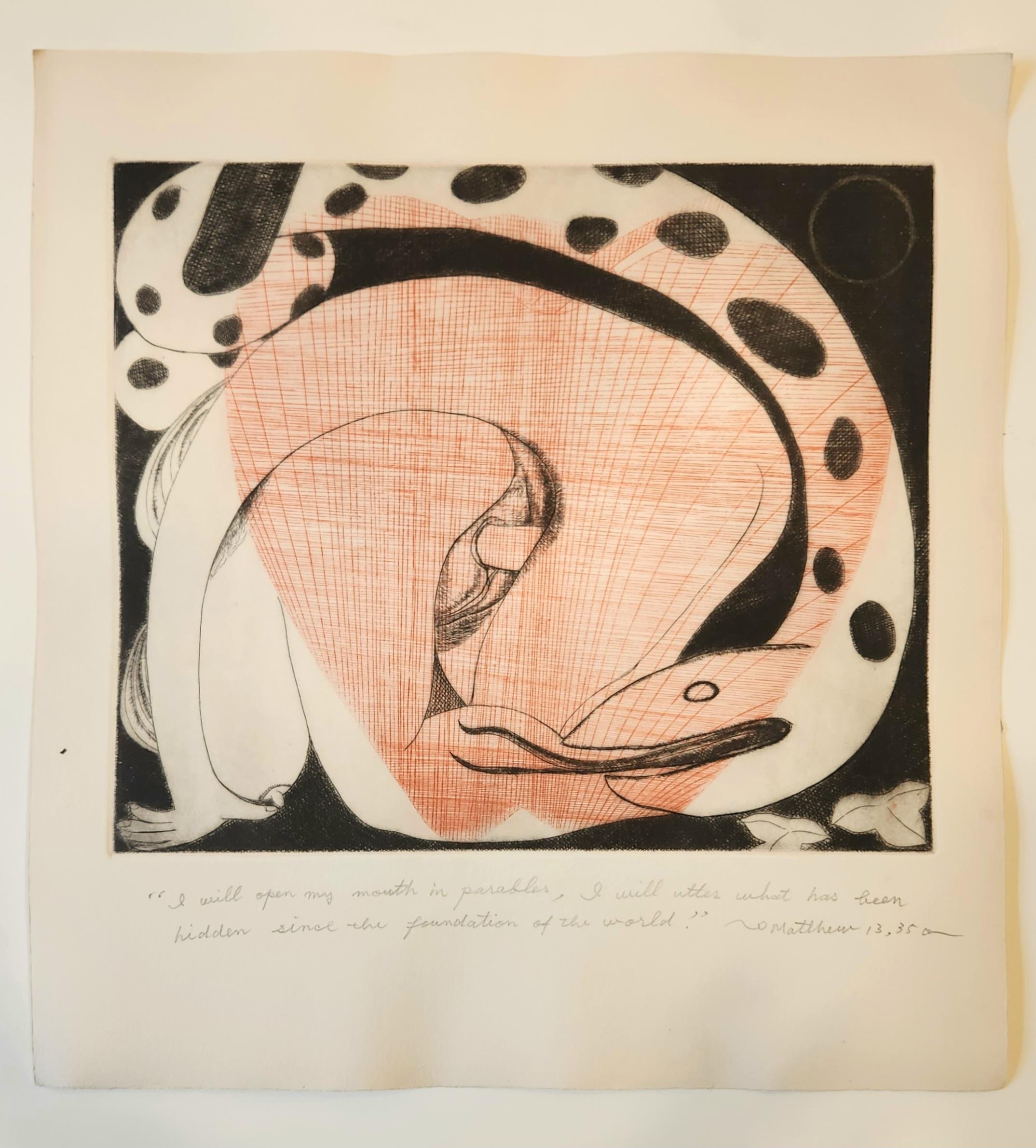 Der japanische Künstler Kawakami lebte und arbeitete in Soho, NYC, und schuf diese meisterhaften Radierungen. Diese wurden von einem Kollegen der abstrakten New Yorker Malschule erworben, der im selben Gebäude in SOHO wohnte. Dieses Buch ist ein