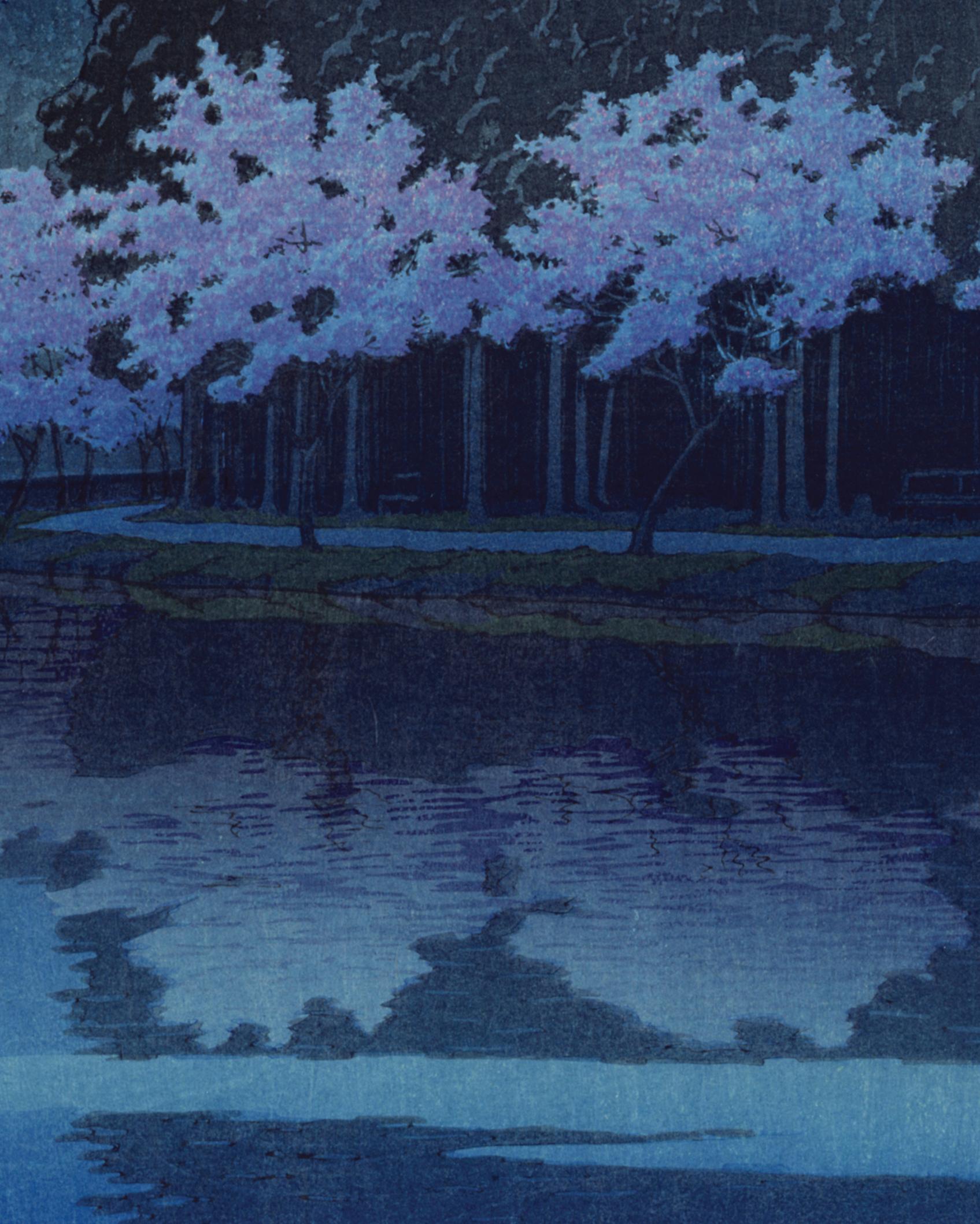 kawase hasui night