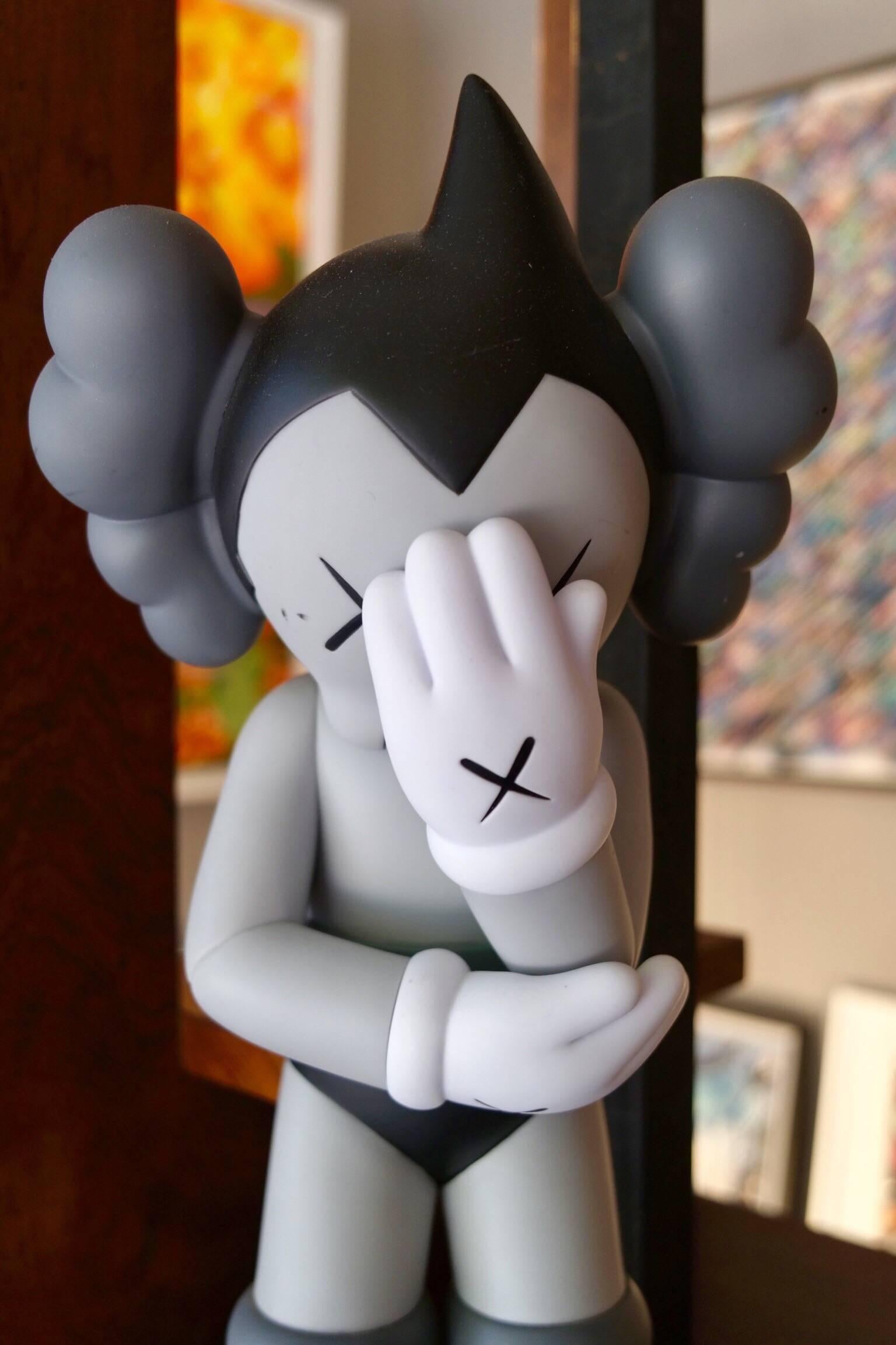 Painted Kaws, Astro Boy Companion Tezuka Production Medicom Toy Corporation 2012, Grey