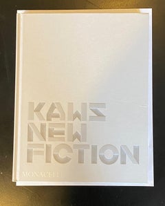KAWS Brian Donnelly Firmado a Mano Primera Edición Libro de Arte Contemporáneo Nueva Ficción